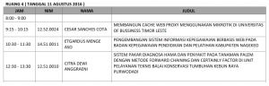 Jadwal Sidang